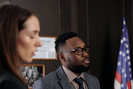 Lawyers in an Office